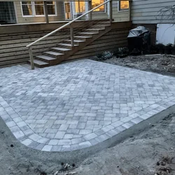 Outdoor hardscape design