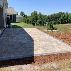 Custom garden walkway