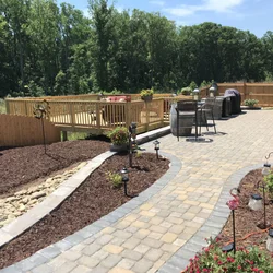 Professional landscaping work