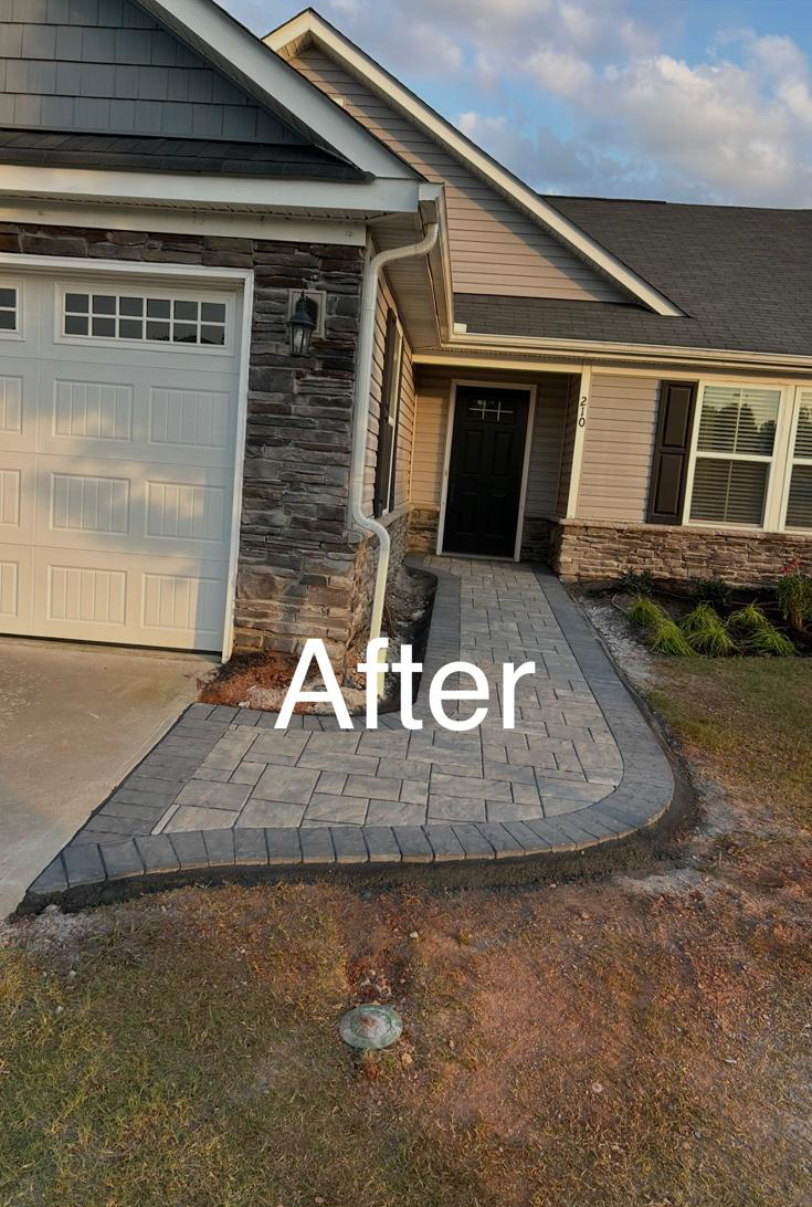 Driveway Paver Replacement project by Retailio Hardscape & Landscape